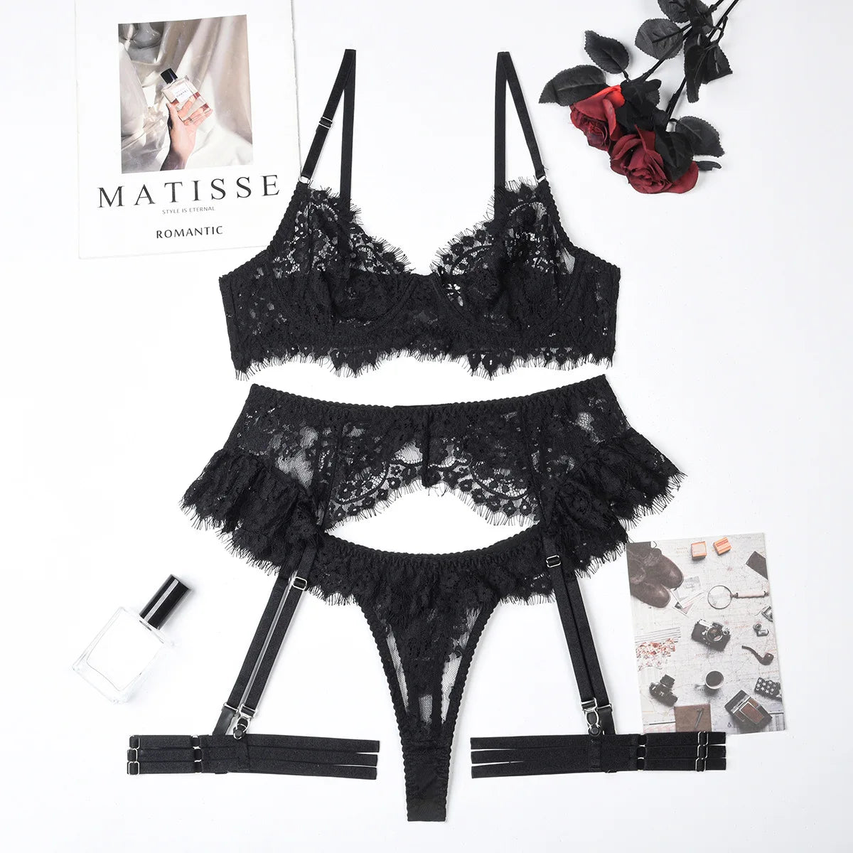 Liana | Lingerie 3 pieces