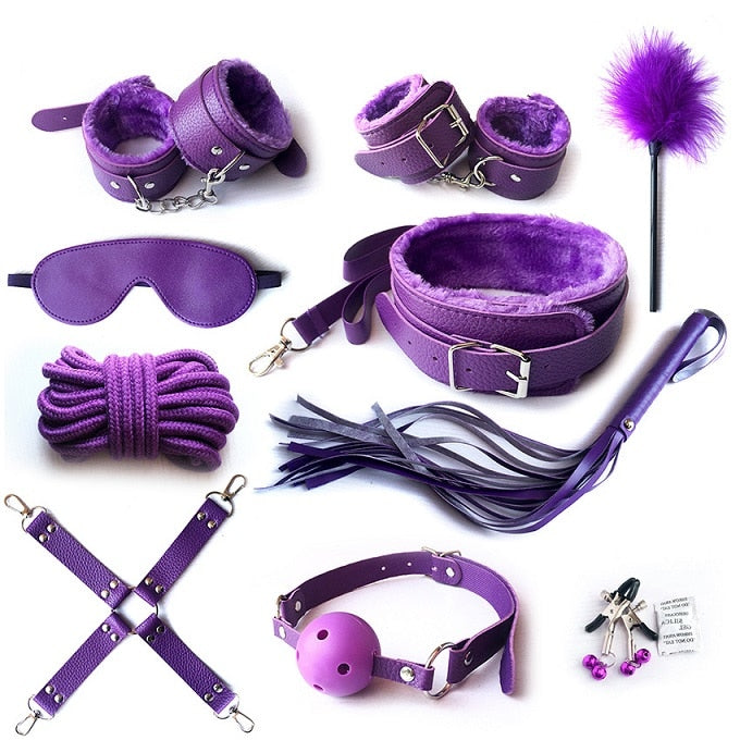 Kinky bondage set – 10 pieces