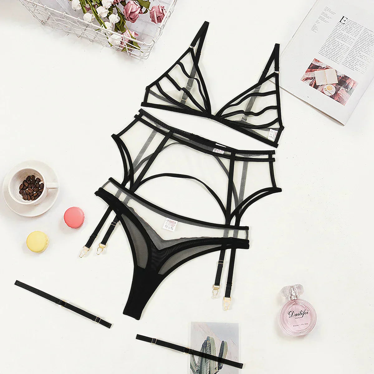 Madeline | Lingerie 3 pieces